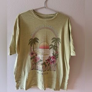 BILLABONG Tropical Feeling Hawaii WOMENS TEE small